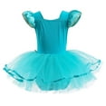 thumbnail image 2 of Ballet Leotards for Girls Skirted Dance Tutu Dress Party Costumes, 2 of 6