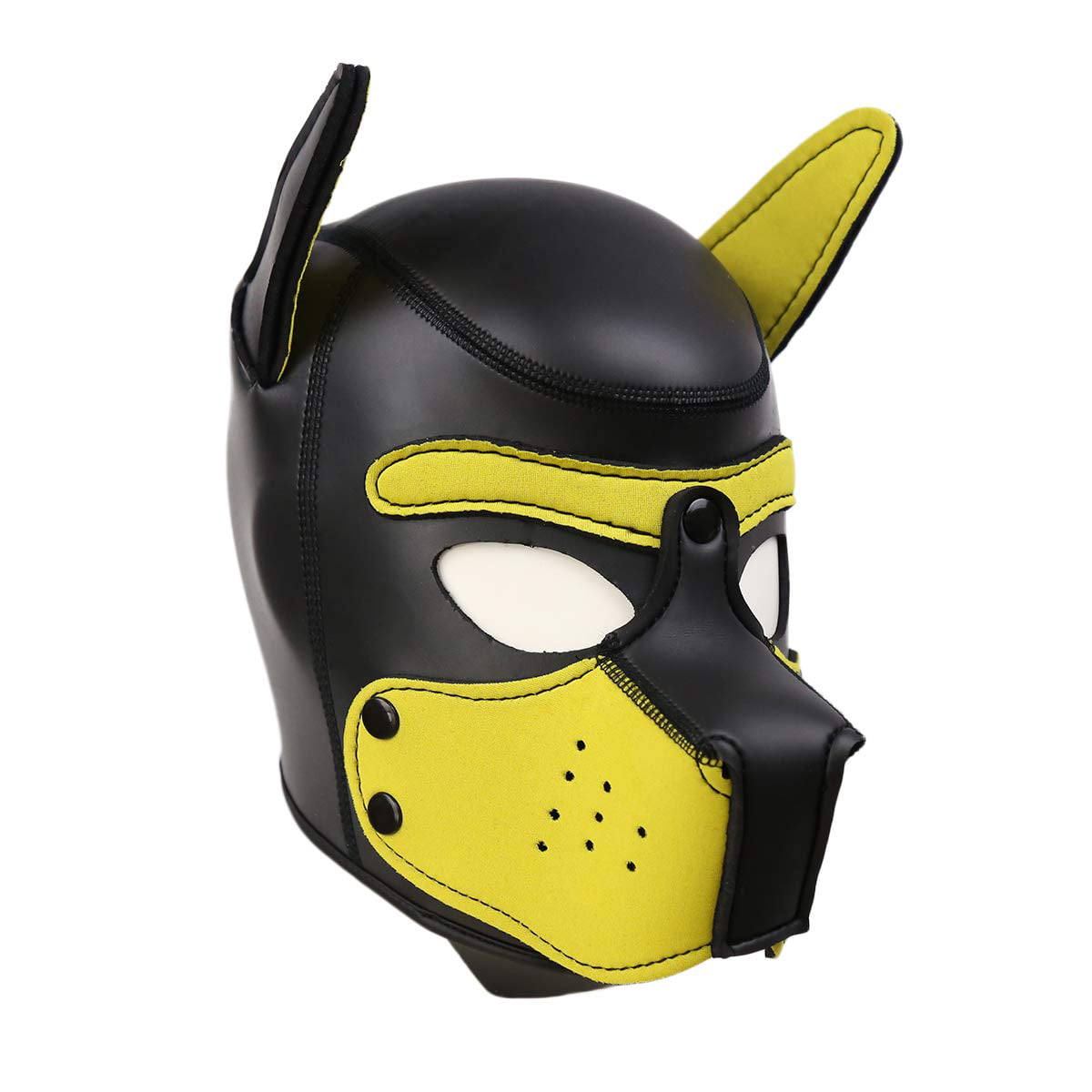Adult Reenactment Costume Full Head Face Cover Headgear Mask Hood Role Play Tool 