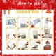 thumbnail image 5 of XWSHYW Decoraciones Navideñas Nuevo Producto En Navidad Decoración de Fiesta Suministros para Fiestas de Cumpleaños Hucha Roja de Navidad Caja de Regalo Dorada, 5 of 6