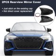 thumbnail image 3 of Tapa de espejo lateral Unique Bargains 2PCS para Audi A3 2014-2020, RS3 2015-2020, S3 2017-2020, fibra de carbono, 3 of 7
