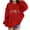 Red, variant on Aboser Toddler Hoodies Boys 5T Athletic Youth Fleece Hoodies with Long Sleeve Sweatshirt Fashion Letter Graphic Sweater Tops Casual Hooded Sweatshirts with Pocket