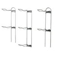 thumbnail image 3 of Knape & Vogt, Silver John Sterling Sports Rack for Garage, 7-Ball Capacity, 63-1/8", 3 of 6