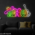 thumbnail image 4 of Glowneon Mexico Neon Sign, Mexico Festival Led Sign, Guitar Club Art, 4 of 4