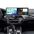 thumbnail image 1 of ZWNAV Dual 9.1 inch Screen Car Radio For BMW 5 Series 2018 Android 15 Multimedia Player GPS Navigation Auto DSP Stereo Host, 1 of 13
