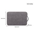 thumbnail image 4 of VONKY Laptop Bag Large Protection Notebook Computer Sleeve Handbags Briefcase Bags Women Men Office Business Working Yellow 13.3 Inch, 4 of 6
