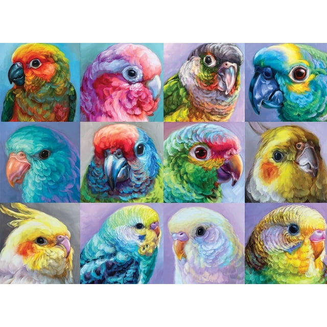 Rompecabezas Buffalo Games Parrot Perfection 1000 piezas