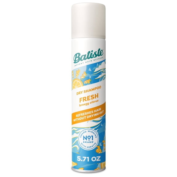 Batiste Fresh Dry Shampoo, Award-Winning, Instantly Refreshes & Absorbs Oil, 5.71 oz