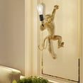 thumbnail image 5 of Anqidi Retro Monkey Creative Industrial Resin Wall Light, 5 of 9