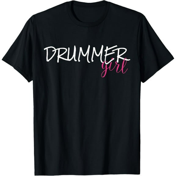 Playful Comfort Tee - Drummer Girl T-Shirt