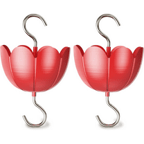 Ant Moat for Hummingbird Feeders 2 Pack High Capacity 5 oz Sturdy Leak-Proof Garden Decoration（Without a bottle）