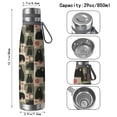 thumbnail image 3 of 29oz Stainless Steel Insulated Thermos with Tea Filter, 360° Printed Travel Bottle, Leakproof BPA-Free Flask with Anti-Slip Base, 304 Inner & 201 Outer, Vacuum Cup, 3 of 6