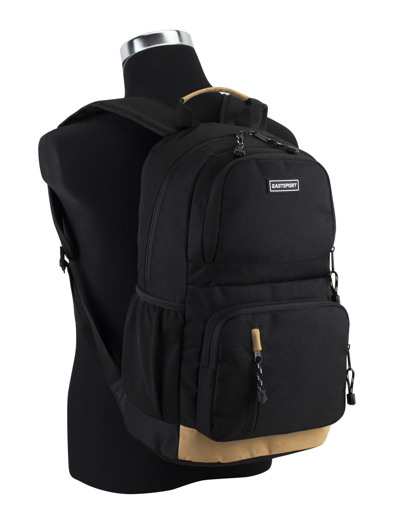 Eastsport Core Scholastic Unisex Backpack, Black photo 6