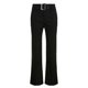 thumbnail image 1 of Pantalones casuales de mujer Pantalones de campana de cintura baja Cinturón negro Pantalones vaqueros delgados para mujer Fridja  hfkajh101938, 1 of 9