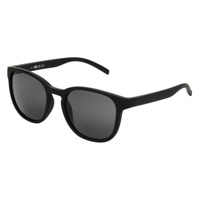 Lentes de Sol Lax Basic Para Dama, Redondo Negro Unitalla