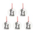 thumbnail image 1 of Fiudx Ofertas Y Liquidación El Árbol De Navidad Adorna El Colgante Del Pvc De Las Decoraciones Los 8Cm Del Sitio, 1 of 1