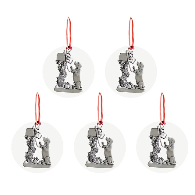 Fiudx Ofertas Y Liquidación El Árbol De Navidad Adorna El Colgante Del Pvc De Las Decoraciones Los 8Cm Del Sitio