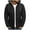 Black, variant on BELLZELY Winter Jackets for Men Men's Solid Color Hooded Jacket Cotton Padded Jacket Trendy Cotton Padded Jacket Men's Warm Cotton Padded Jacket