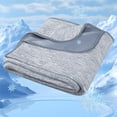 thumbnail image 1 of Manta refrescante Degrees of Comfort Summer Queen Grey, 1 of 8