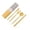 501_Yellow, variant on Spoon Portable Tableware Fork Spoon And Chopsticks Set Storage Box Five Piece Set