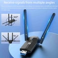 thumbnail image 5 of Maxfavor USB WiFi Adapter, 1300Mbps Long Range AC1300 Dual Band 5G/2.4G 3.0 Wireless Network Adapter Antennas, 5 of 7