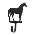 thumbnail image 1 of Crochet Mural Cheval Petit - Noir, 1 of 1