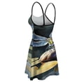 thumbnail image 5 of Dragonfly Reflection Art Print Slip Dress Dresses For Woman Fairy Dress, 5 of 6