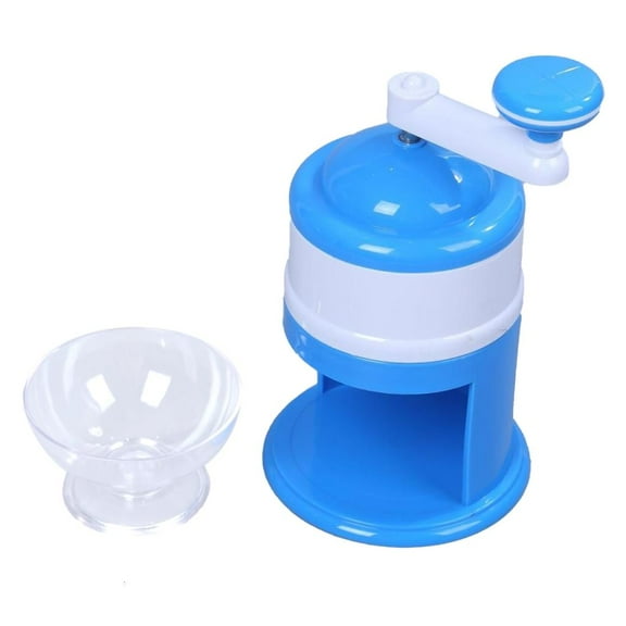 WE-POLUJ Manual Ice Crusher Slush Machine Ice Shaved Cocktails Ice Crusher Household Slushie Machine for Home Outdoor