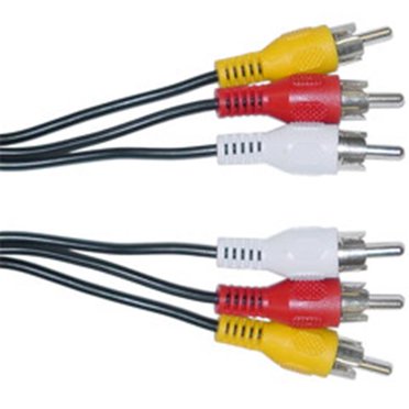 3RCA à 3RCA AV Audio vidéo câble 3 RCA Composite m... – Grandado