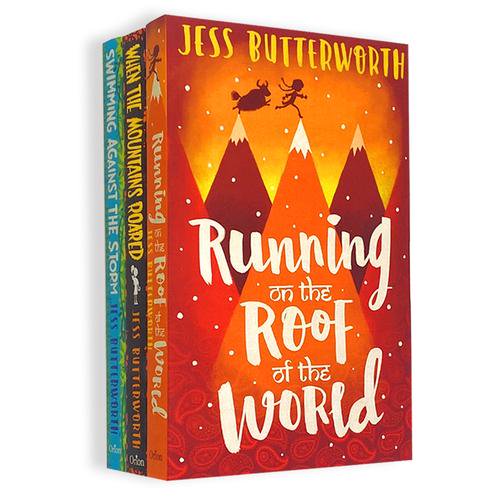 Jess Butterworth Collection 3 Books Collection Set (Running on the Roof of the World, When the