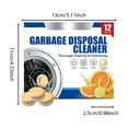 thumbnail image 3 of Garbage disposer cleaning and deodorizing sheet kitchen sink waste disposal cleaner tablet deep clean, , deodorize fruity scent 1 deodorizing tablet, 3 of 9
