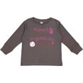 thumbnail image 3 of Inktastic Future Softball Player Girls Girls Long Sleeve Toddler T-Shirt, 3 of 5