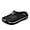 Black, variant on Womens Garden Clogs Shoes Lightweight Mule Breathable Sandals Water Slippers Footwear