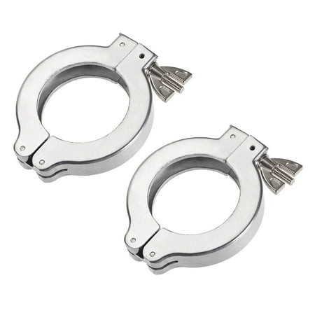 

Unique Bargains Vacuum Clamp 53mmx30.5mm KF25 Single Pin Clamp Wing Nut with Center Ring for Ferrule TC