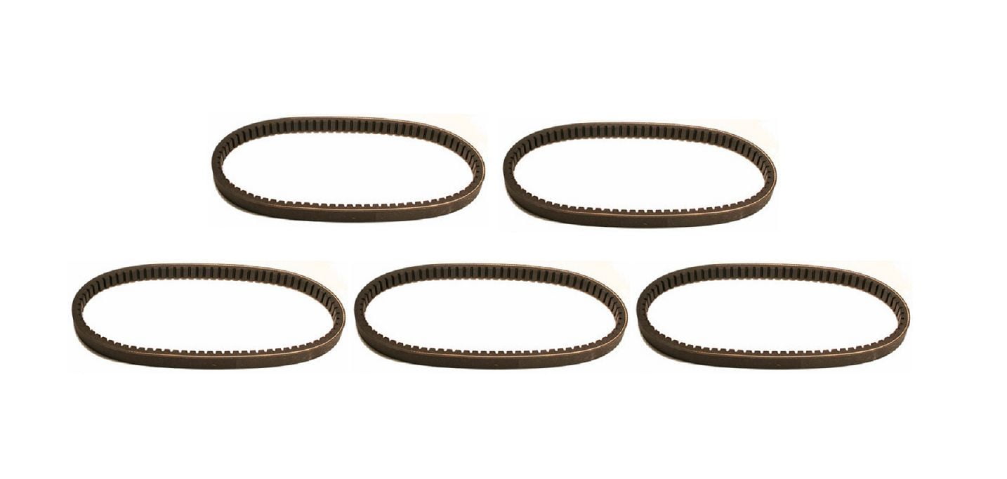 5 TORQUE CONVERTER COGGED BELTS for Carter Brothers Mini Dirt Bikes Go Karts 