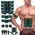 thumbnail image 1 of Estimulador de abdominales Innocareer, equipo de fitness EMS para abdominales, brazos, hombros, espalda, piernas y caderas. Estimulador de abdominales para mujeres y hombres., 1 of 5