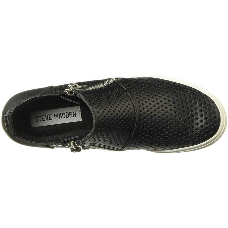 steve madden women s wedgie p sneaker black 6 m us Walmart
