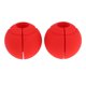 thumbnail image 2 of 1 par de empuñaduras de bola de agarre de 7,2 cm / 2,8 pulgadas para pesas con mancuernas, levantamiento de pesas, entrenamiento muscular, rojo Soledad Barbell Hand Grip Ball, 2 of 9
