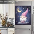 thumbnail image 6 of GZHJMY Cartoon Gnome Magnetic Dishwasher Sticker,Kitchen Magnetic Cover Sticker for Household Appliances Washing Machine Refrigerator 20x26in Home Decor, 6 of 6