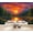 Color 1, variant on Wallpaper Mountain Lake Sunset Pine Forest Ducks Wooden Dock Peel and Stick Wall Murals 100"H x 144"W Removable PVC Wall Paper Self-Adhesive Wall Paintings Art Decor for Bedroom Living Room