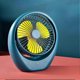 thumbnail image 2 of 2025 Mini fan USB desktop fan, powerful cooling, 3 modes silent USB rechargeable, suitable for home and office use desktop cooling fan, 2 of 5