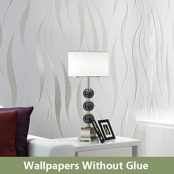 Self Adhesive Geometric Leaves Wallpaper – Coloritto