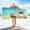 Multicolor, variant on WJHWSX Microfiber Beach Towel,Beach Towels Clearance,Lightweight,Printed,Rectangle,Polyester,Multi-color,75*150cm