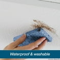 thumbnail image 6 of Smooth Pro White Ceiling Tiles - Easy Drop-in Installation – Waterproof, Washable and Fire-Rated - High-Grade PVC to Prevent Breakage - Package of 12 Tiles, 6 of 9