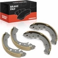 thumbnail image 1 of A-Premium Set of 4 Rear Brake Shoes Set Compatible with Honda Civic 2003-2015, Fit 2009-2013/2015-2020, Insight 2010-2014, 1 of 9
