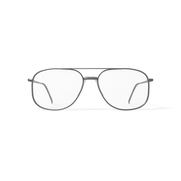 Stetson Men's XL8 Square Prescription Eyeglasses with Case, Gunmetal