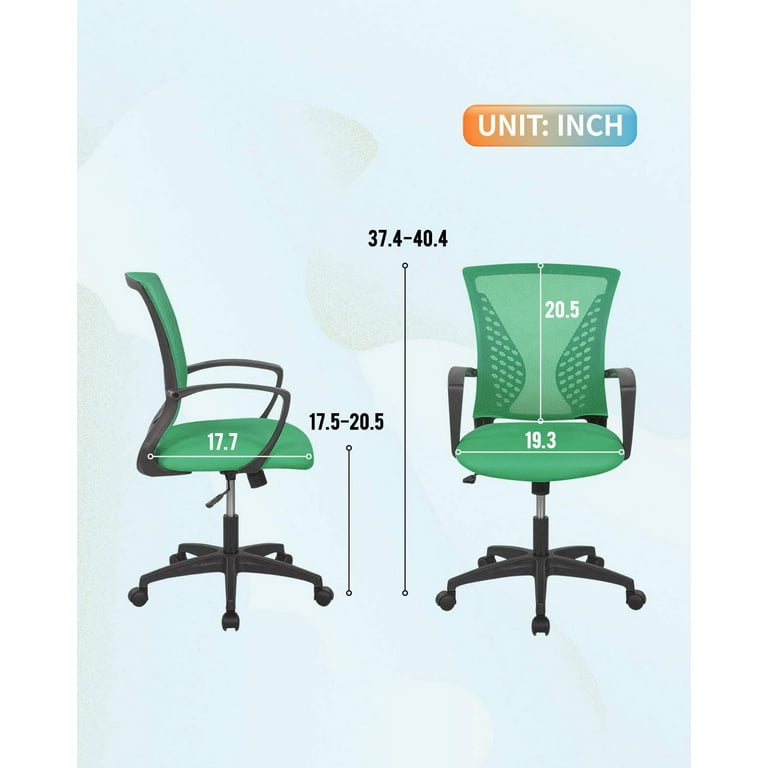 Home Office Chair Ergonomic Desk Chair Mesh Computer Chair with