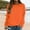 Orange, variant on Holzkary Sweatshirts for Women Hoodies Long Sleeve Crewneck Sweatshirt Soft Comfy Loose Fit Top Graphic Printed Pullover Top Comfy Fall Winter Outfits Clothes 2025 Fashion Beige L