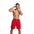 thumbnail image 3 of EIMELI Mens Swim Fitness Shorts Trunks with Compression Liner 2 in 1 Beach Swimming Trunks Quick Dry Swim Shorts with Zipper Pockets Fitness Quick Dry Pants, 3 of 6