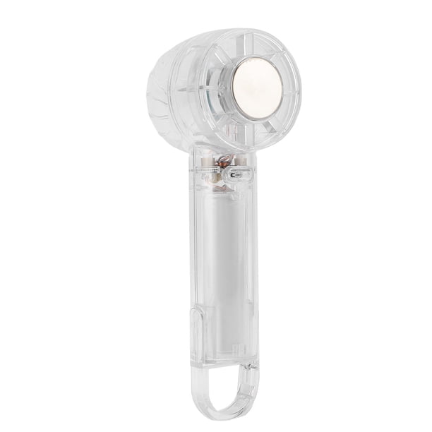 Ventilador Portátil Handheld, Ventilador de Escrito USB de 3 Velocidadas, Ventilador de Vieges de Mini de Vije Personal, Turbina de Escrito de Gancho de Cuerpo