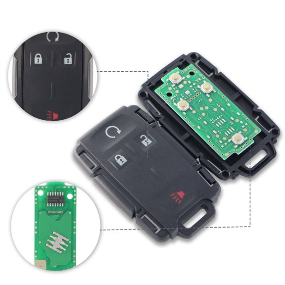 Acaige Remote Key M3N-32337100 For Chevy Silverado 1500 2500 3500 For Gmc Sierra